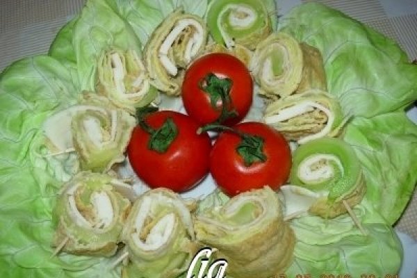 Rulouri de dovlecel cu cascaval