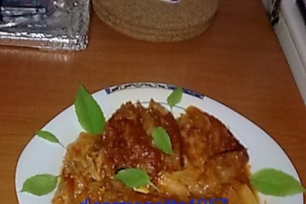 Vitel cu varza in vasul roman