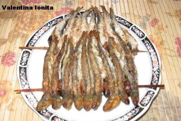 Ceatal prajit cu mujdei de usturoi