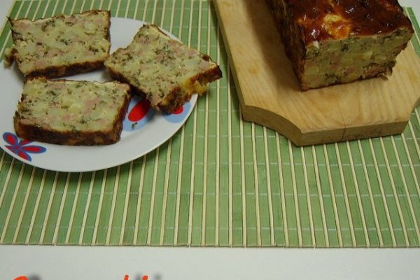 Chec de cartofi cu sunca