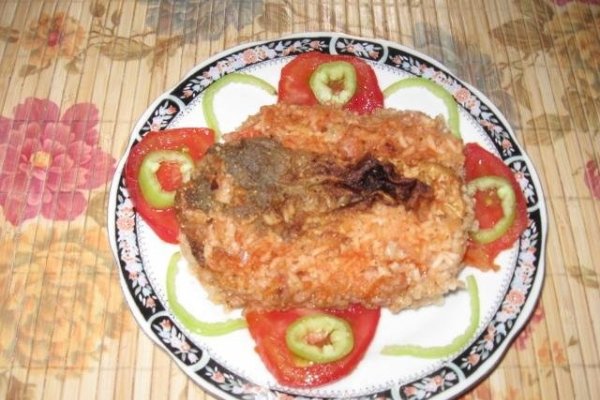 Pilaf cu peste uscat(sarat)