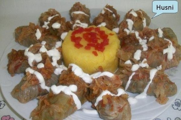 Sarmale in foi de varza dulce