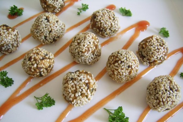 Crochete din ciuperci cu susan