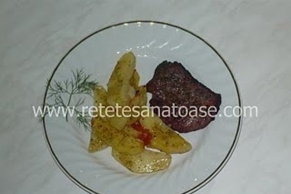 Friptura de vita marinata la gratar