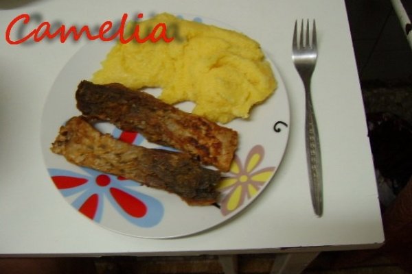 Crap romanesc prajit