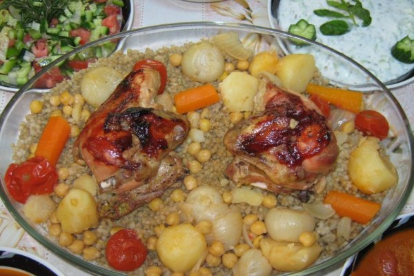 Maftoul cu pui- specific Palestinei