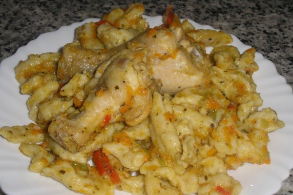 Galuste cu pulpe de pui