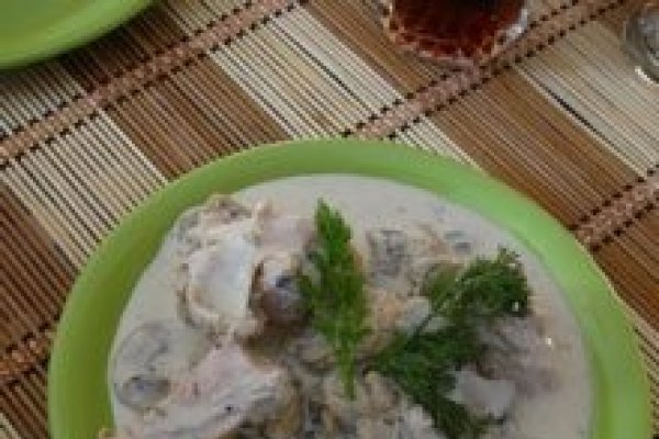 Piept de pui cu smantana