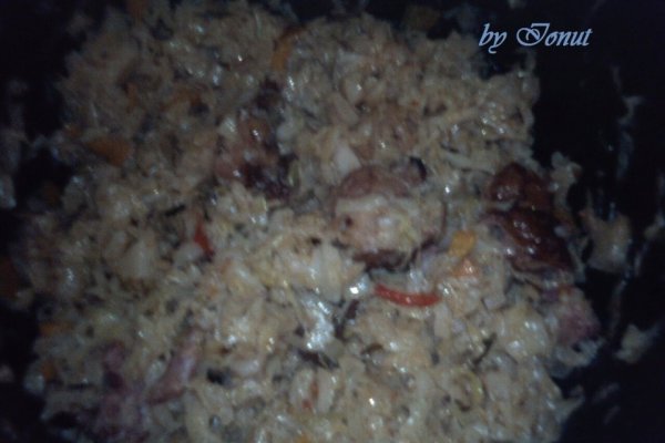 Varza cu ciolan afumat