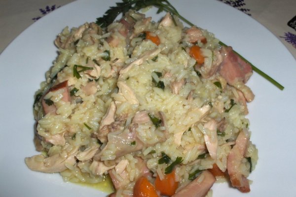 Orez de pui á Portuguesa