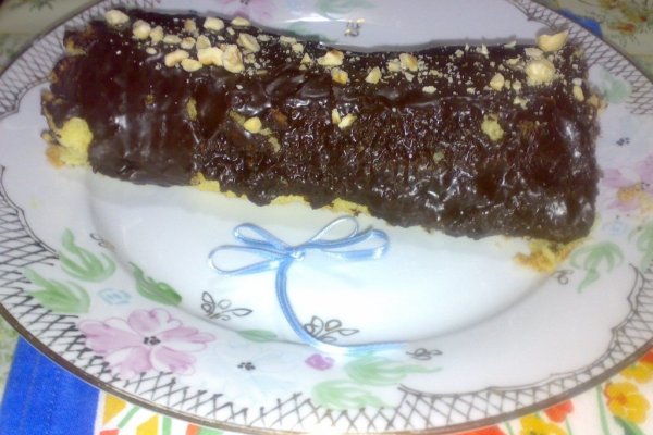 Rulada cu crema de ciocolata