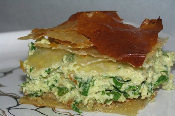 Placinta cu branza si spanac