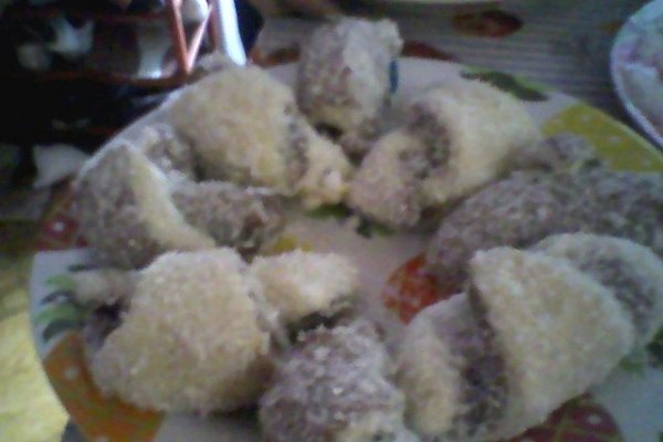 Cornulete in doua culori