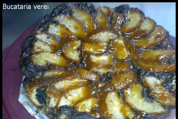 Tarta cu pere si ciocolata