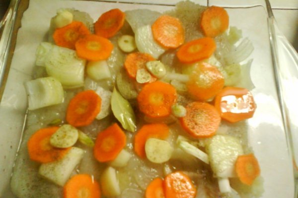 File de pangasius la cuptor