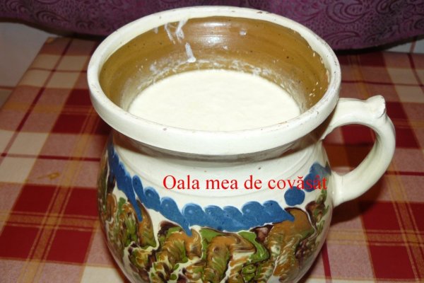 Lapte covăsât(iaurt de casă)