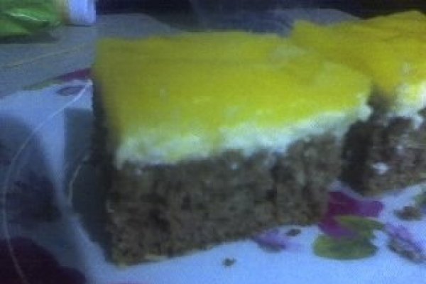 Deliciu cu glazura de portocale