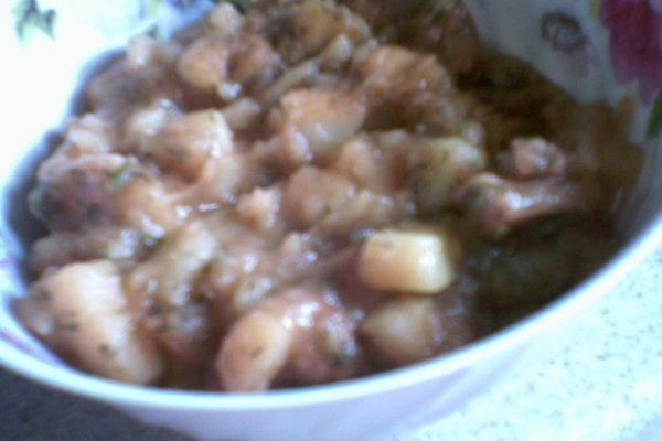 Mancare de cartofi cu kaizer