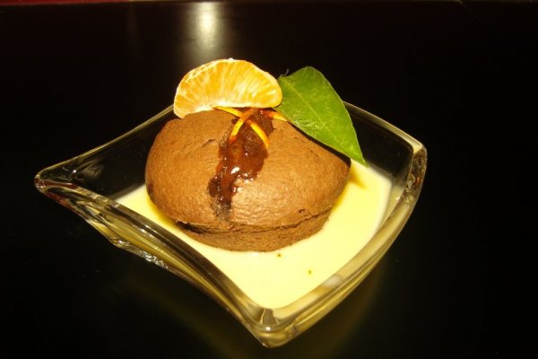 Moelleux au chocolat (prajitura cu ciocolata)