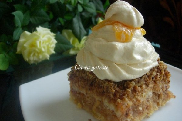 Prajitura fina cu mere