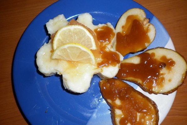 Gris cu lapte si pere caramelizate