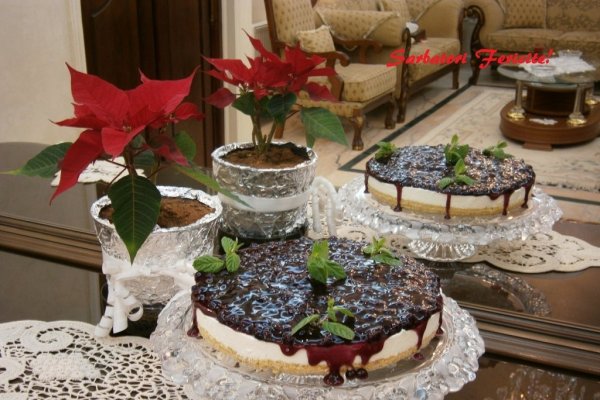 Cheesecake cu coacaze