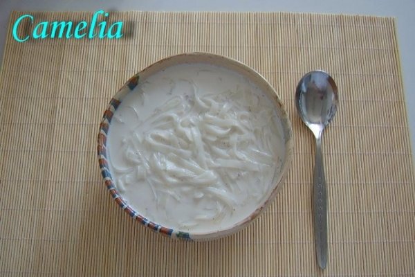 Fidea de orez cu lapte