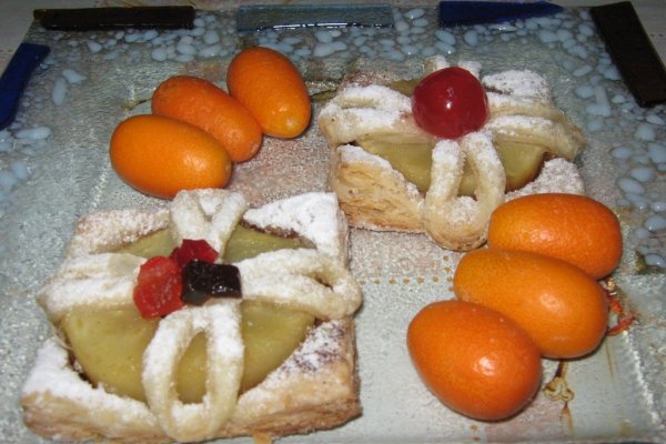 Flori de foietaj cu mere