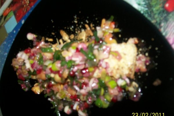 Pastrav somonat cu sos exotic picant