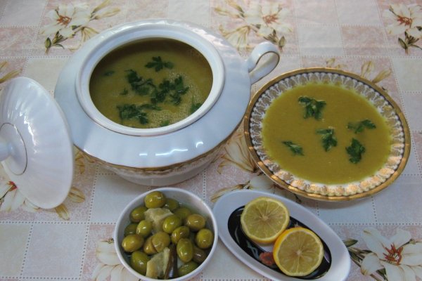 Supa crema de linte-specifica tarilor arabe
