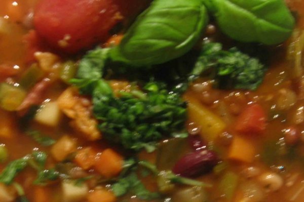 Supa minestrone fara carne