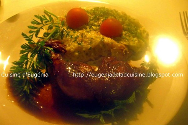 Pui in vin fiert à la Delad