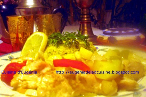 Tajine marocana de pui cu legume