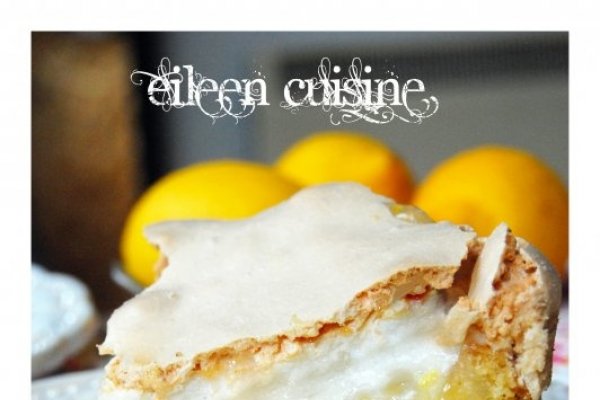 Tarta meringue cu lamaie