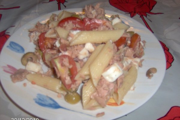 Salata de ton cu paste