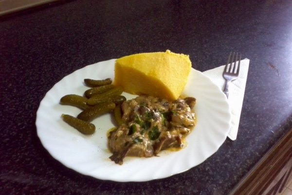 Mancarica cu ciuperci