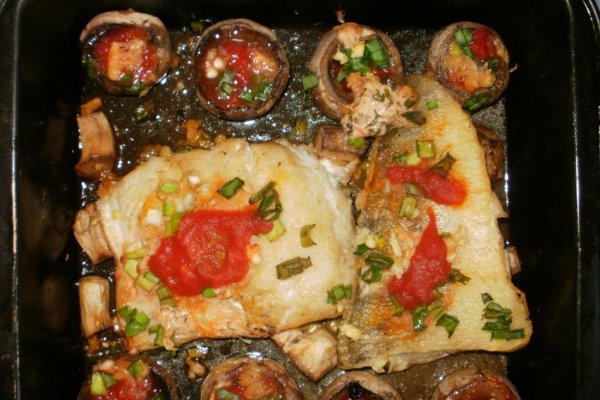 Salau cu ciuperci in sos Cirio