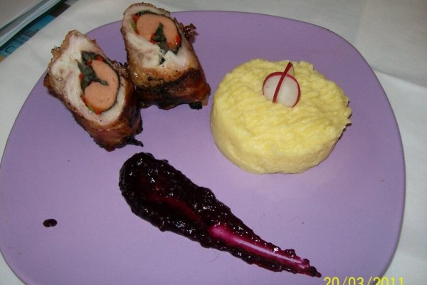 Rulouri din pulpa de pui