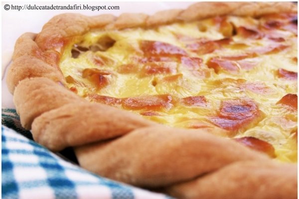 Tarta de curcan cu mere