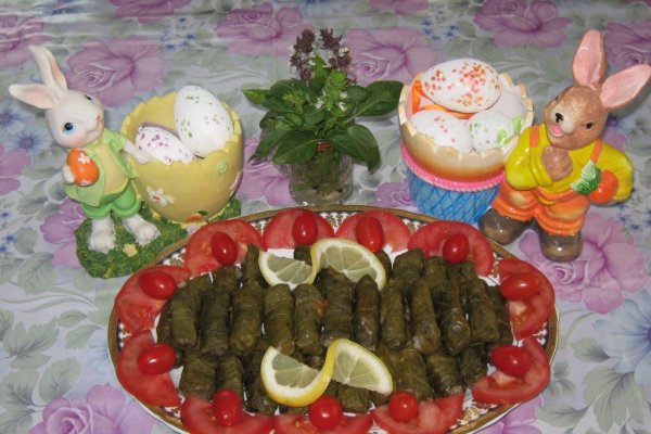 Sarmalute in foi de vita cu carne de oaie-reteta araba