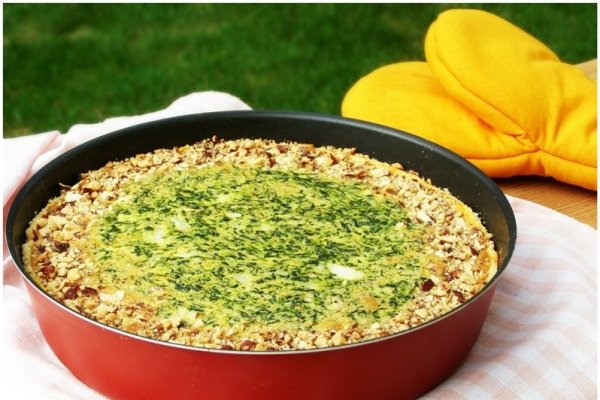 Tarta de spanac cu migdale