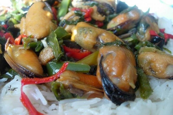 Scoici cu fidea de orez