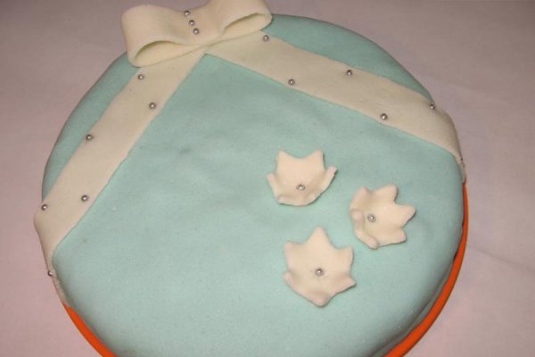 Tort Turquoise - (pentru cumătru)