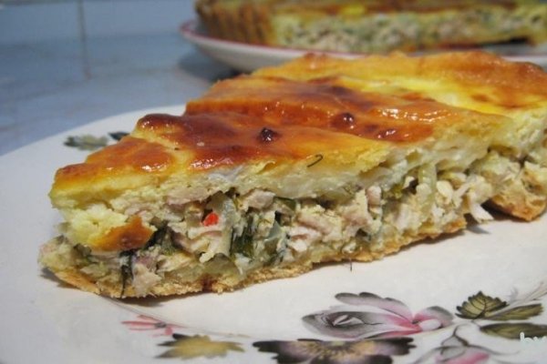 Tartă cu pui şi smântână