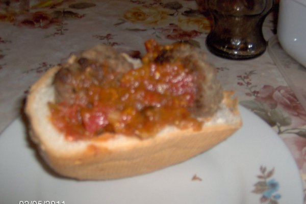 Chiftelute in sos de legume