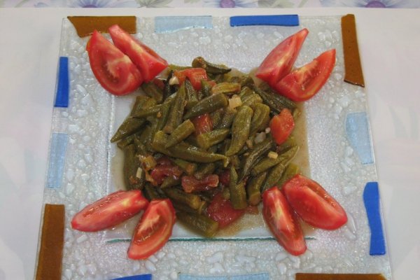 Salata de bame-reteta araba