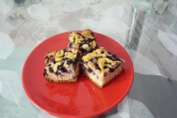 Prajitura cu afine si urda