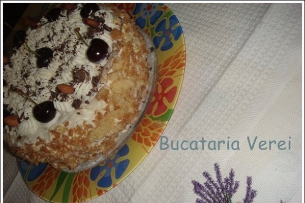 Tort diplomatic cu visine