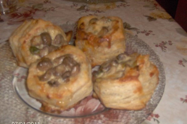 Hexagone cu ciuperci