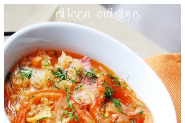 Varza dulce la cuptor